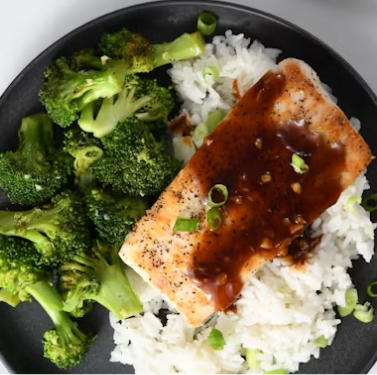 Orange Teriyaki Glazed Yellowtail